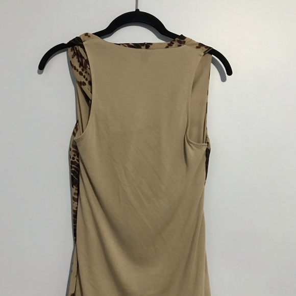 Ann Taylor Brown & Tan Pattern Blouse - Picture 4 of 5